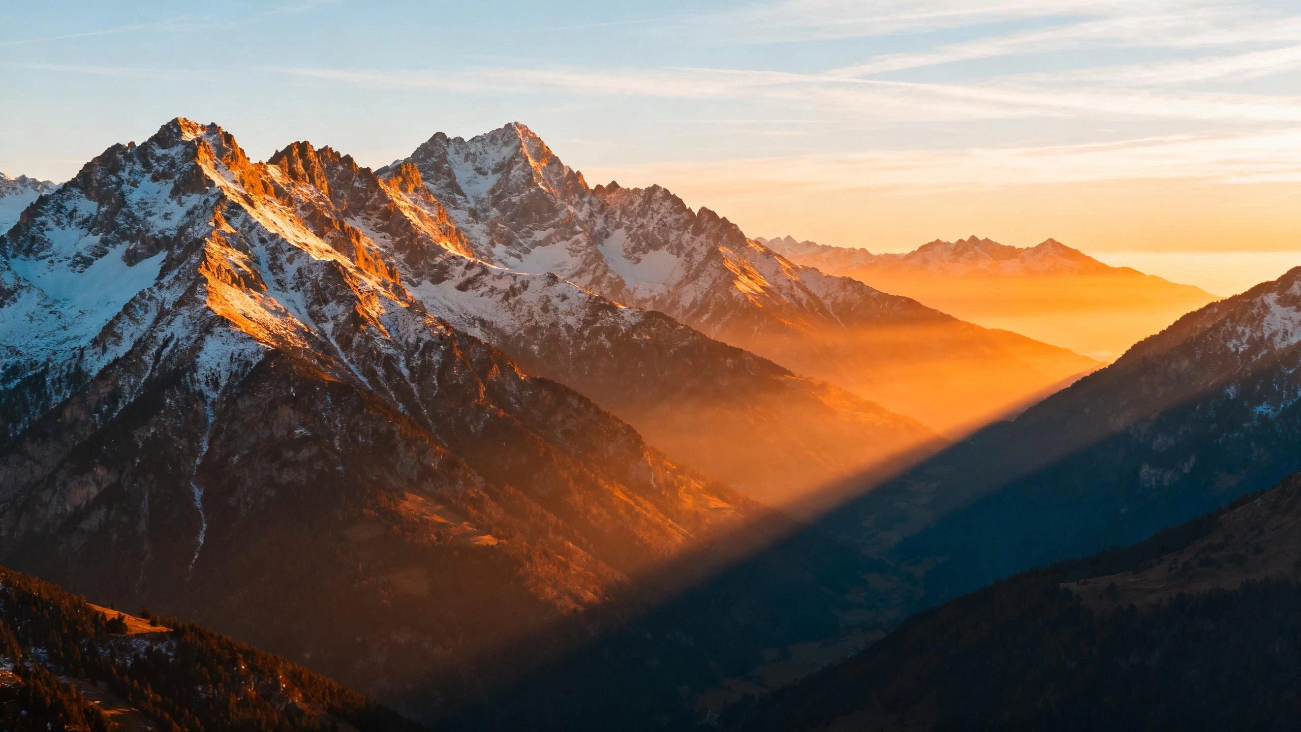 Golden Hour Landscape - AI generated landscape by Claude Image