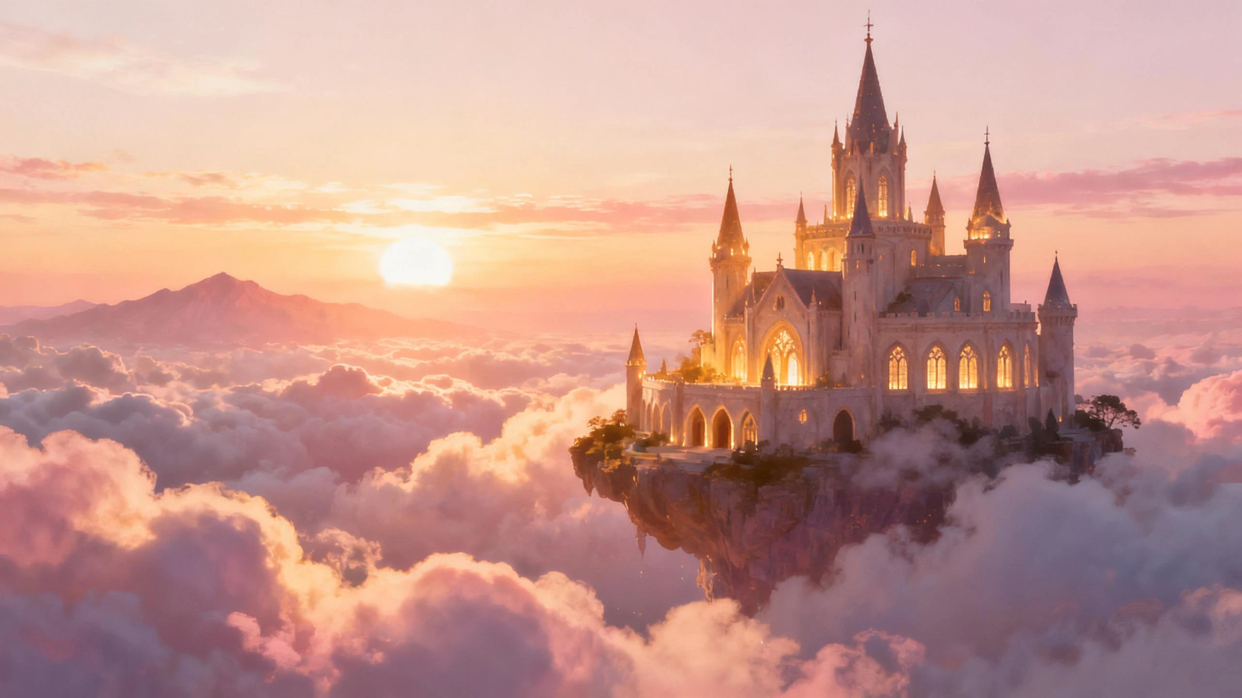 Fantasy Landscape - AI generated landscape by Claude Image